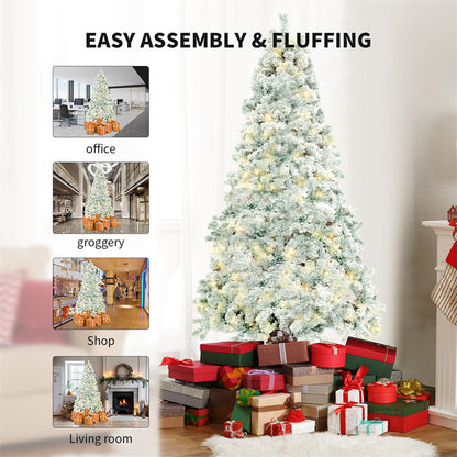 Christmas PVC Artificial Tree. Snow Christmas