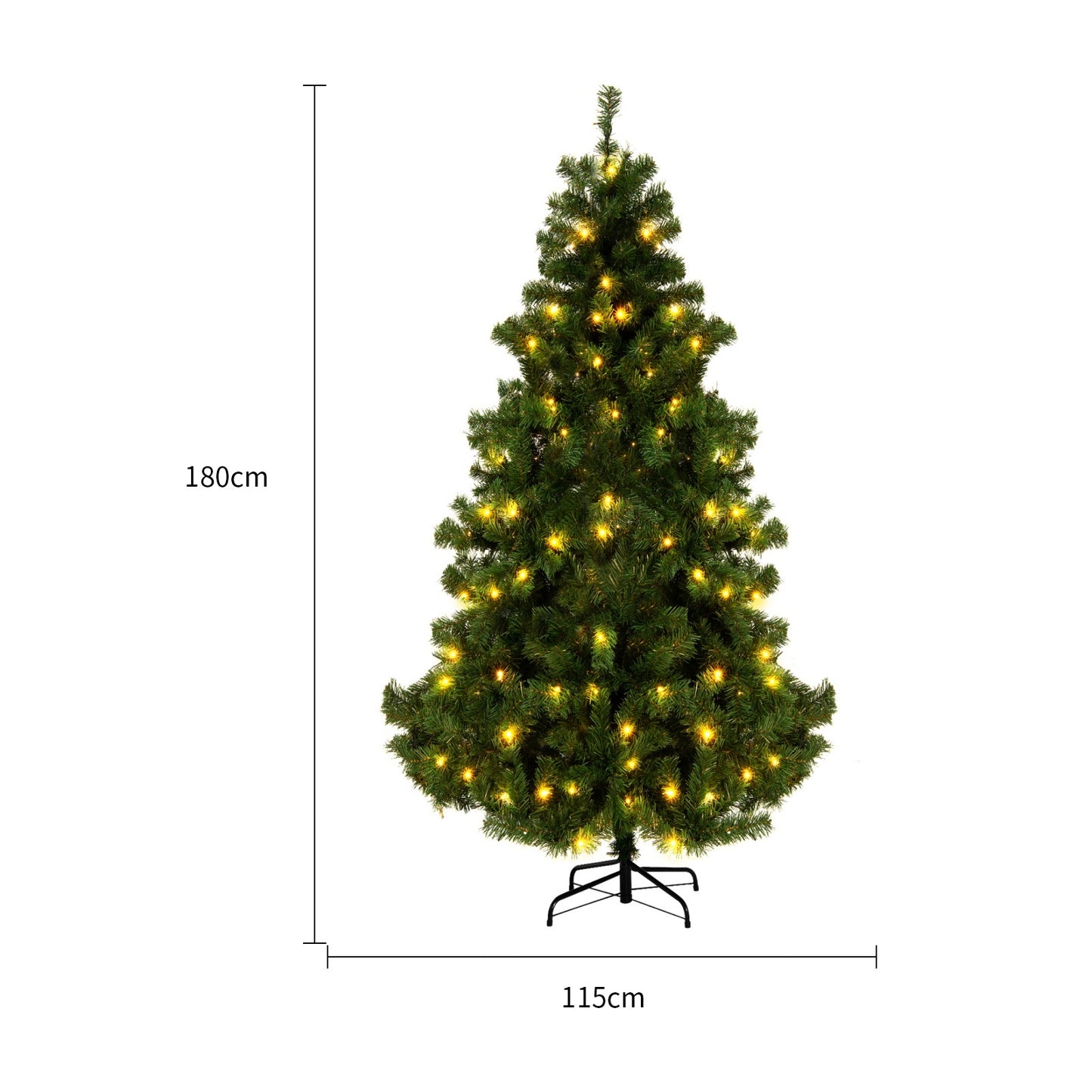 Christmas PVC Artificial Tree. Snow Christmas