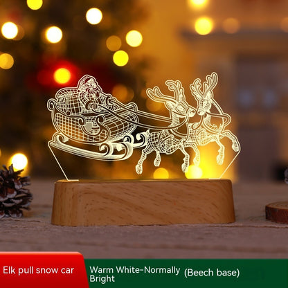 Christmas Decoration 3D  Acrylic Lamp Christmas Special