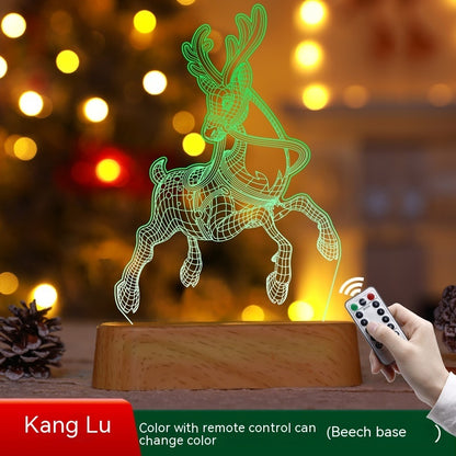 Christmas Decoration 3D  Acrylic Lamp Christmas Special
