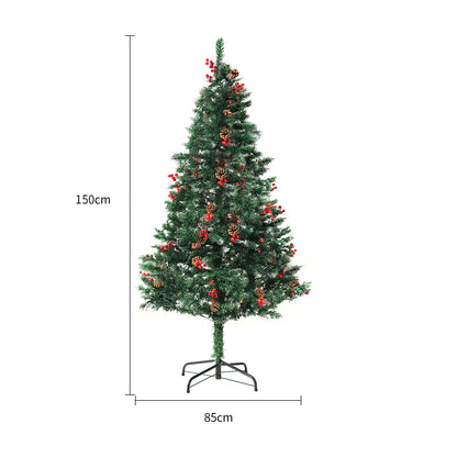 Christmas PVC Artificial Tree. Snow Christmas