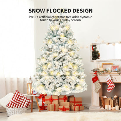Christmas PVC Artificial Tree. Snow Christmas