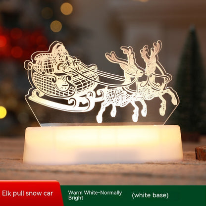 Christmas Decoration 3D  Acrylic Lamp Christmas Special